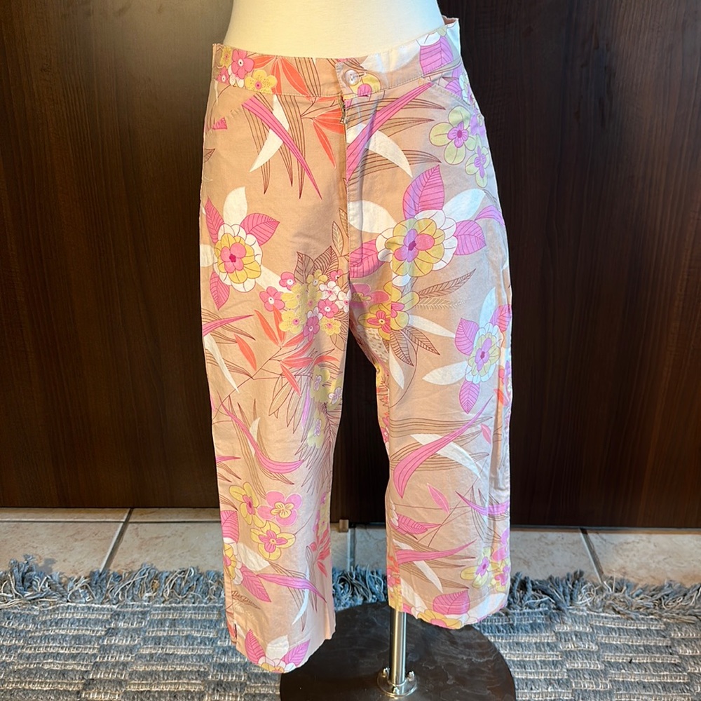 Vintage floral pants